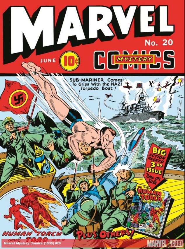 Cover of Marvel Mystery Comics (1939) - #20