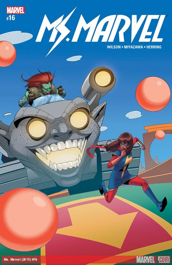 Cover of Ms. Marvel (2015) - #16