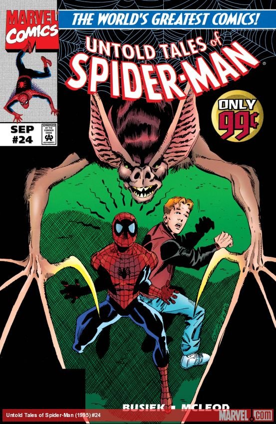 Cover of Untold Tales Of Spider-Man (1995) - #24