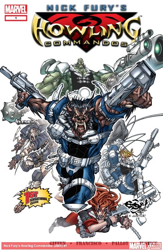 Cover of Nick Fury's Howling Commandos (2005) - #1