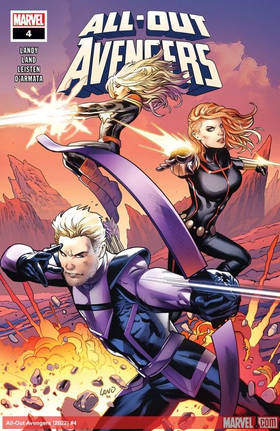 Cover of All-Out Avengers (2022) - #4