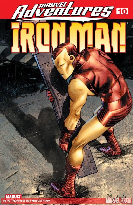 Cover of Marvel Adventures Iron Man (2007) - #10