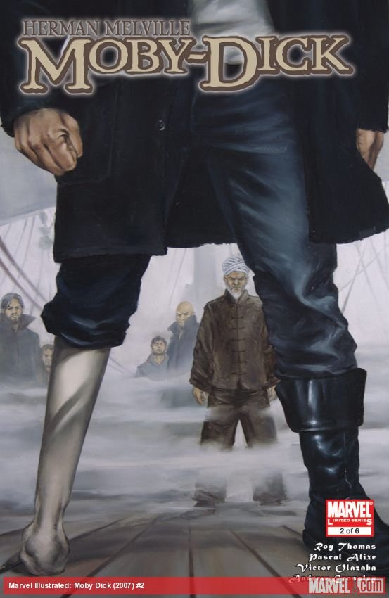 Cover of Marvel Illustrated: Moby Dick (2008) - #2