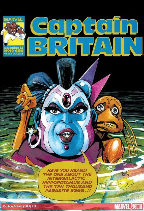 Cover of Captain Britain (1985) - #12