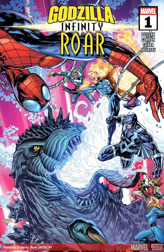 Cover of Godzilla: Infinity Roar (2026) - #1