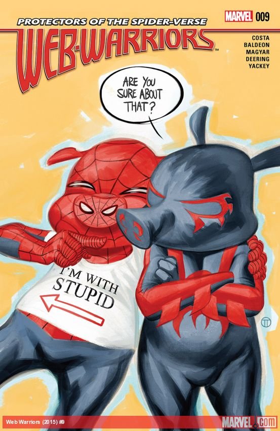 Cover of Web Warriors (2015) - #9