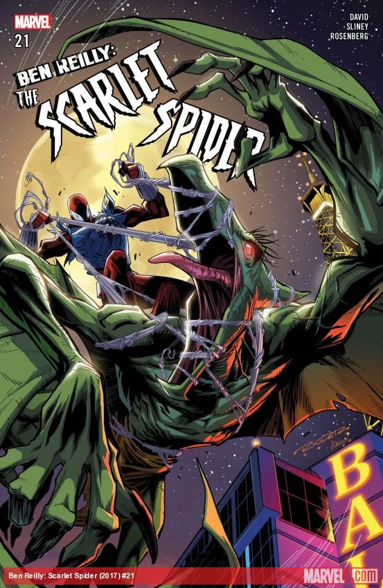 Cover of Ben Reilly: Scarlet Spider (2017) - #21