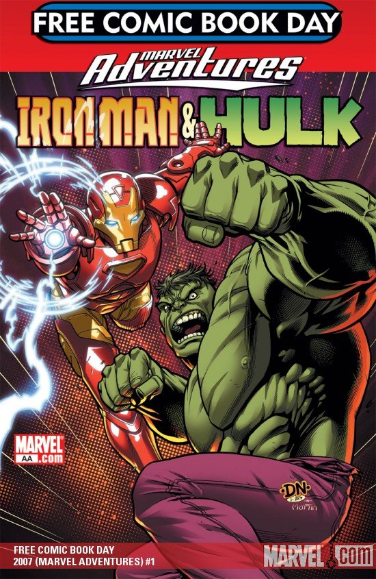 Cover of Free Comic Book Day 2007: Marvel Adventures (2007) - #1