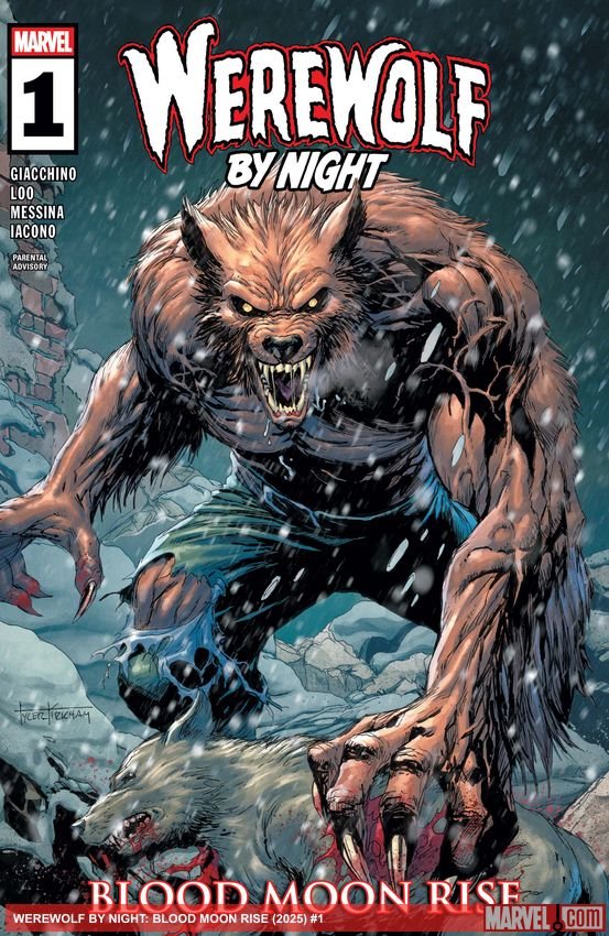 Cover of Werewolf By Night: Blood Moon Rise (2025) - #1