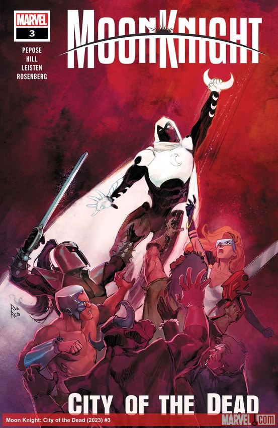 Cover of Moon Knight: City Of The Dead (2023) - #3