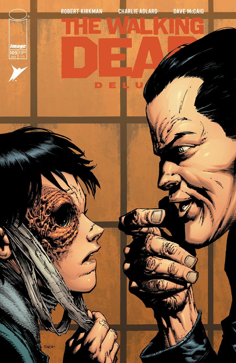 Cover of The The Walking Dead: Deluxe (2020) - #105