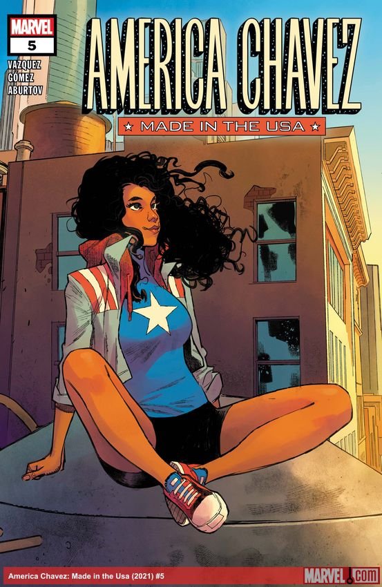 Cover of America Chavez: Made In The Usa (2021) - #5