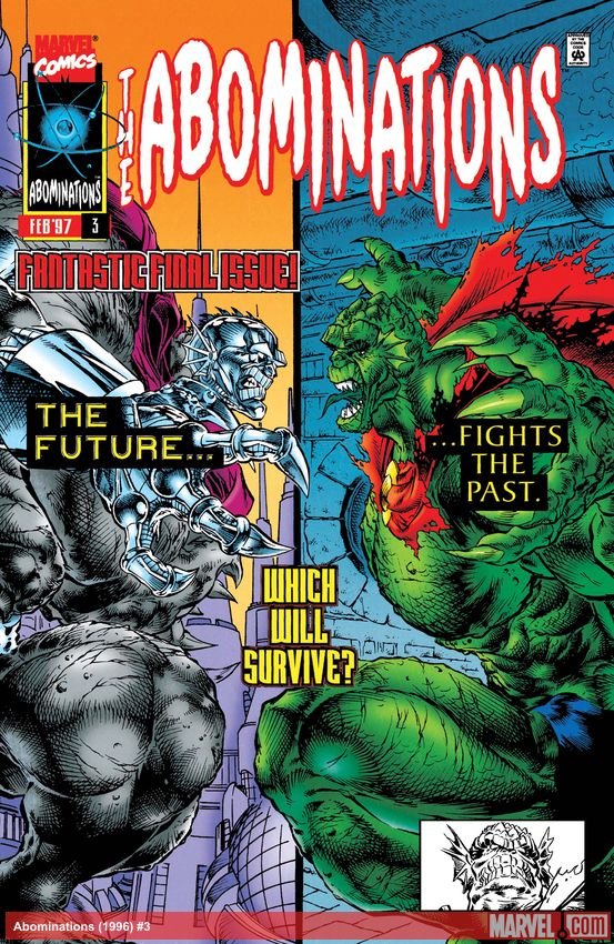 Cover of Abominations (1996) - #3