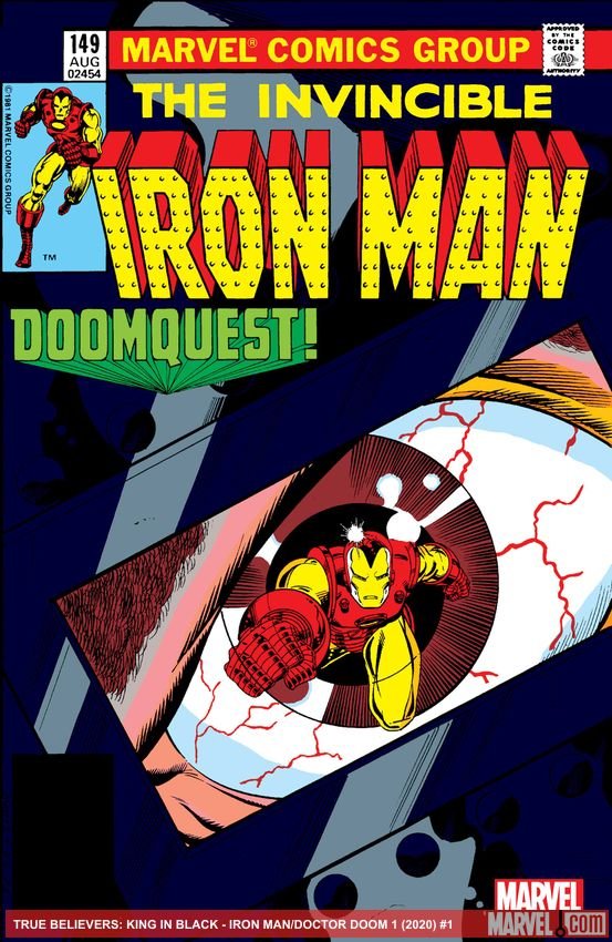 Cover of True Believers: King In Black - Iron Man/Doctor Doom (2020) - #1