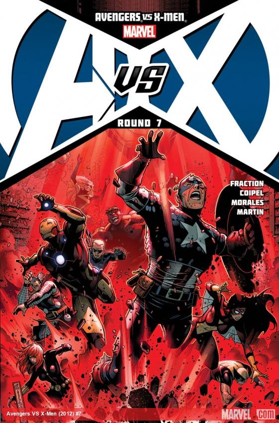 Cover of Avengers Vs. X-Men (2012) - #7