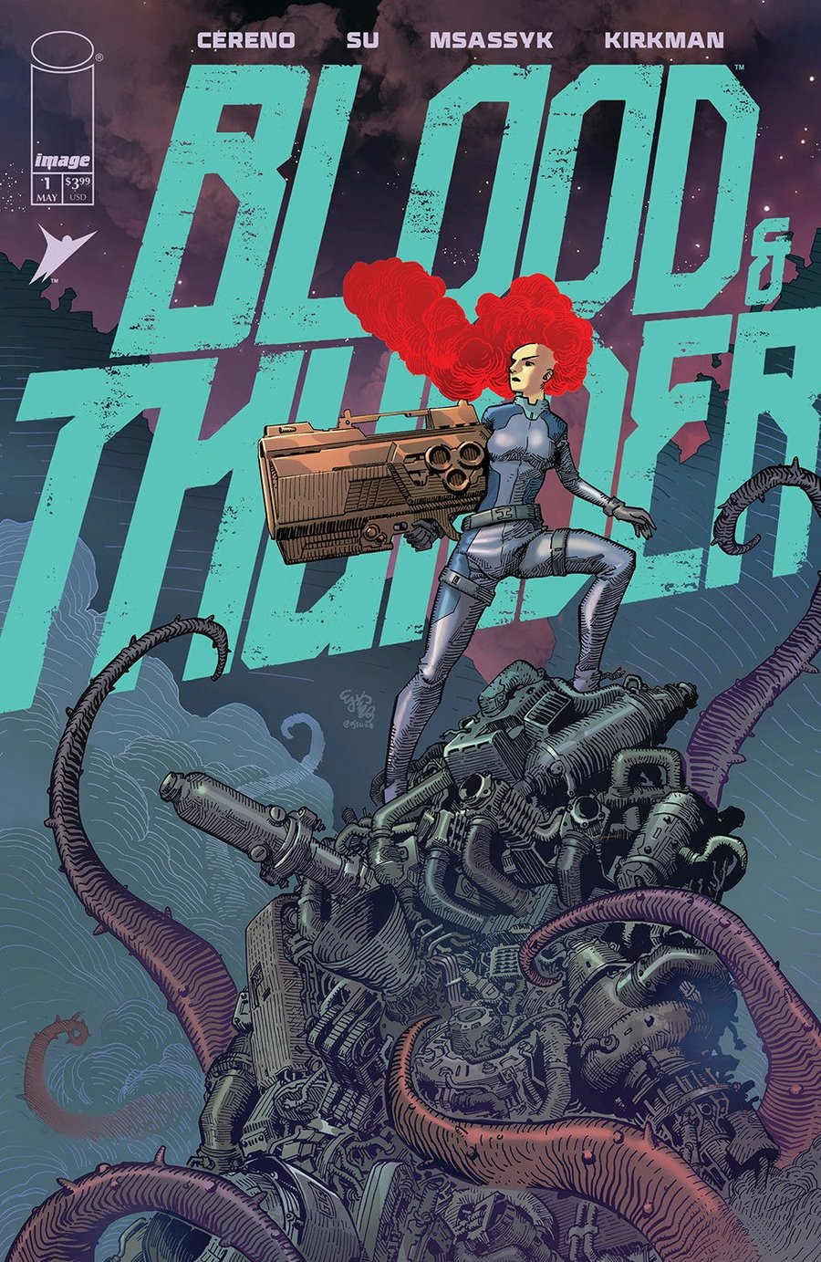 Cover of Blood & Thunder (2025) - #1