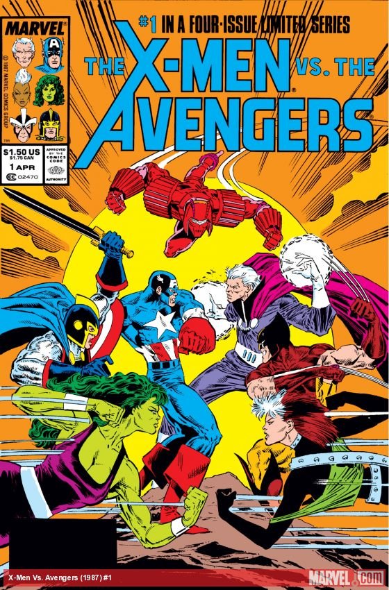 Cover of The X-Men Vs. The Avengers (1987) - #1