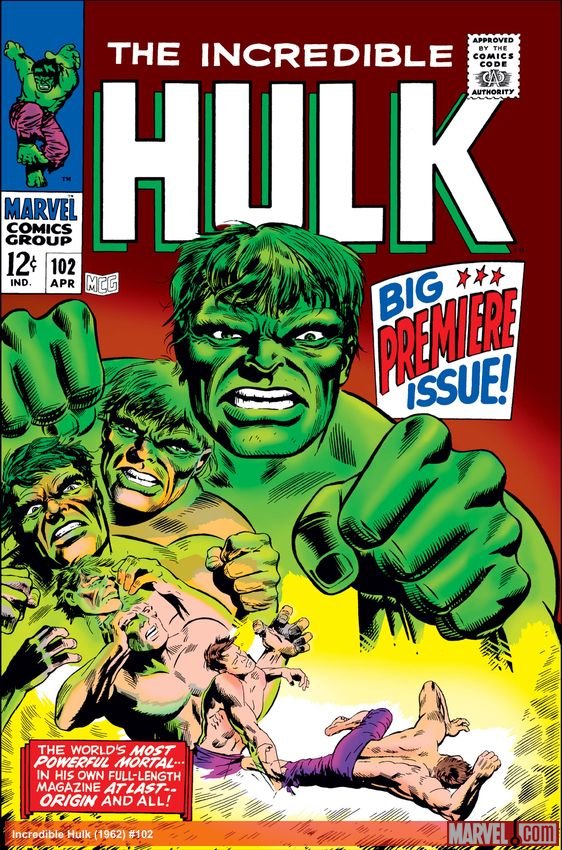 Cover of Incredible Hulk (1962) - #102
