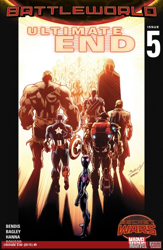 Cover of Ultimate End (2015) - #5
