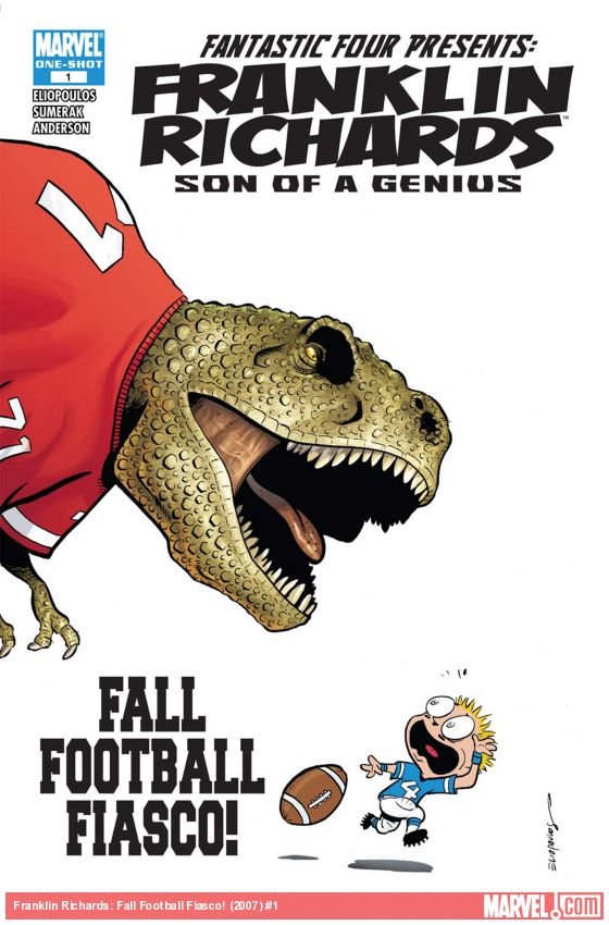 Cover of Franklin Richards: Fall Football Fiasco! (2007) - #1