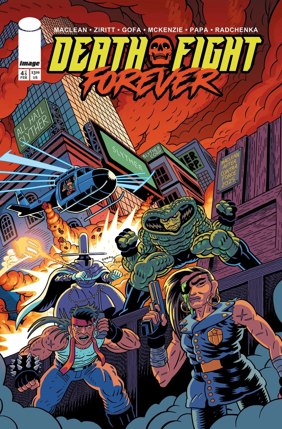 Cover of Death Fight Forever (2026) - #4
