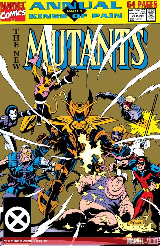 Cover of New Mutants Annual (1984) - #7
