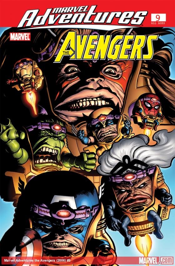 Cover of Marvel Adventures The Avengers (2006) - #9