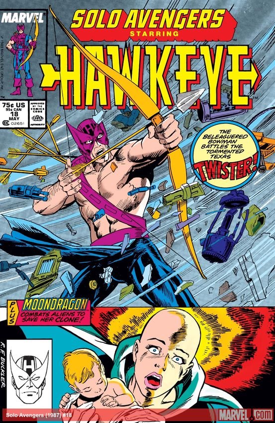Cover of Solo Avengers (1987) - #18