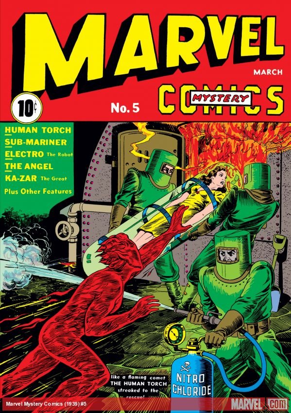 Cover of Marvel Mystery Comics (1939) - #5