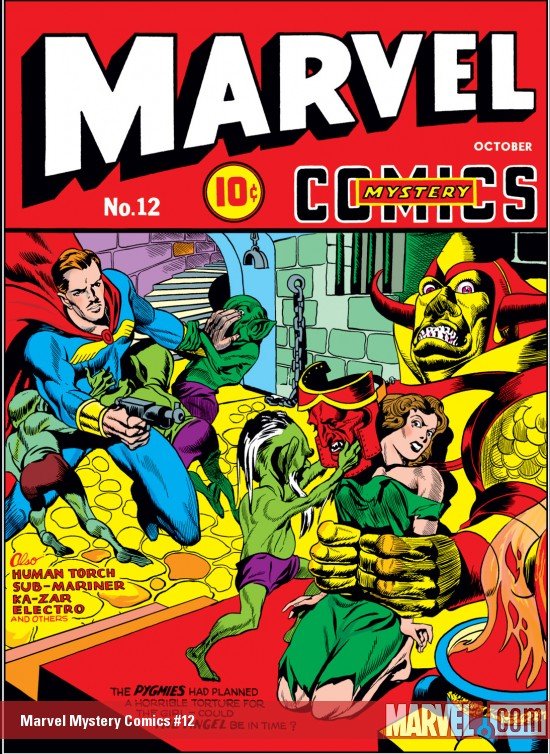 Cover of Marvel Mystery Comics (1939) - #12