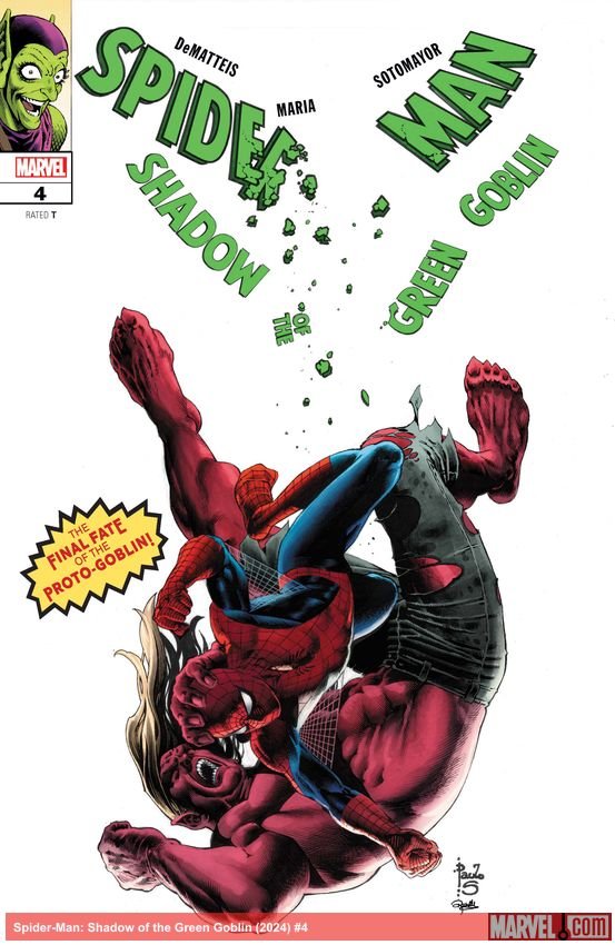 Cover of Spider-Man: Shadow Of The Green Goblin (2024) - #4