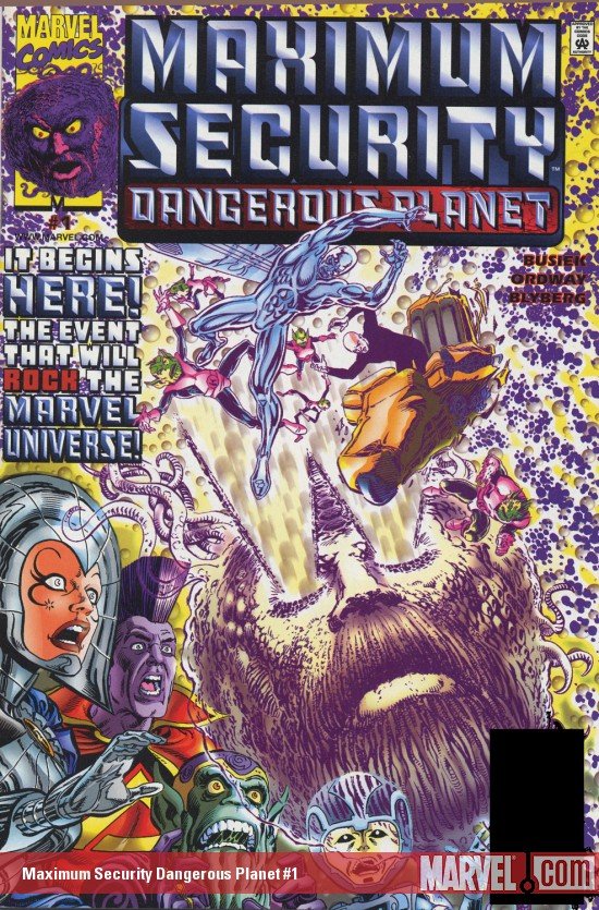 Cover of Maximum Security: Dangerous Planet (2000) - #1