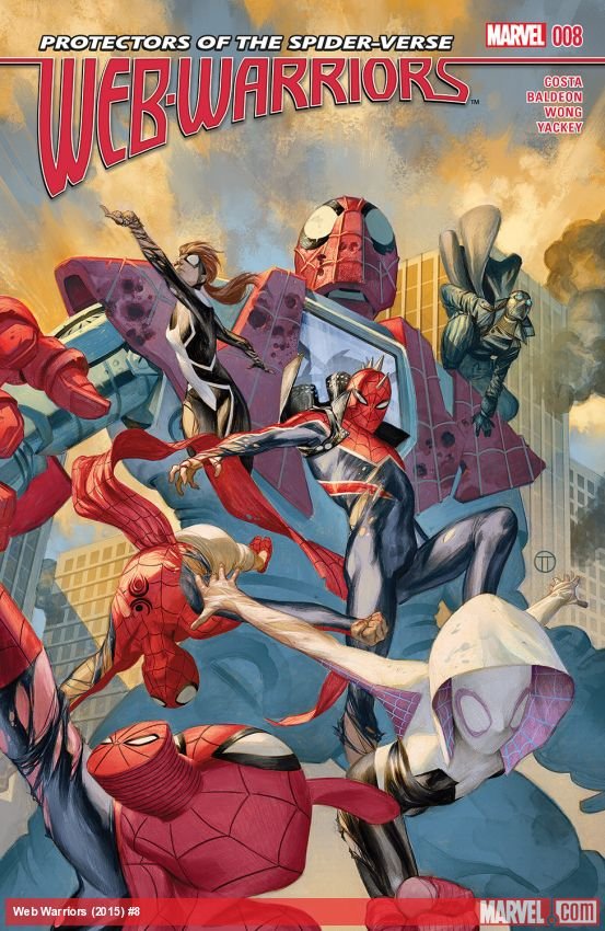 Cover of Web Warriors (2015) - #8