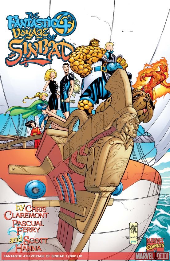 Cover of Fantastic 4th Voyage of Sinbad 1 (2001) - #1