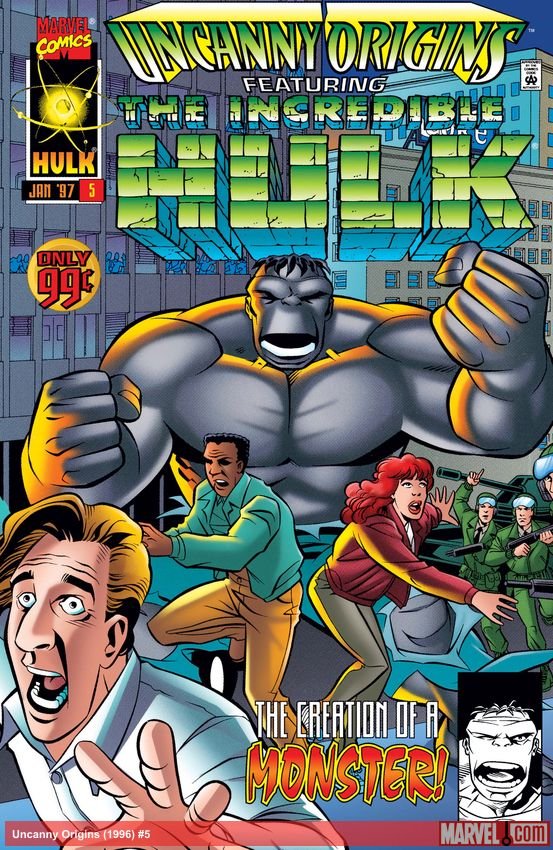 Cover of Uncanny Origins (1996) - #5