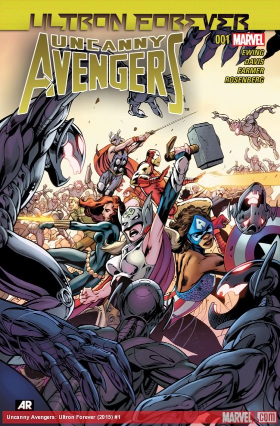 Cover of Uncanny Avengers: Ultron Forever (2015) - #1