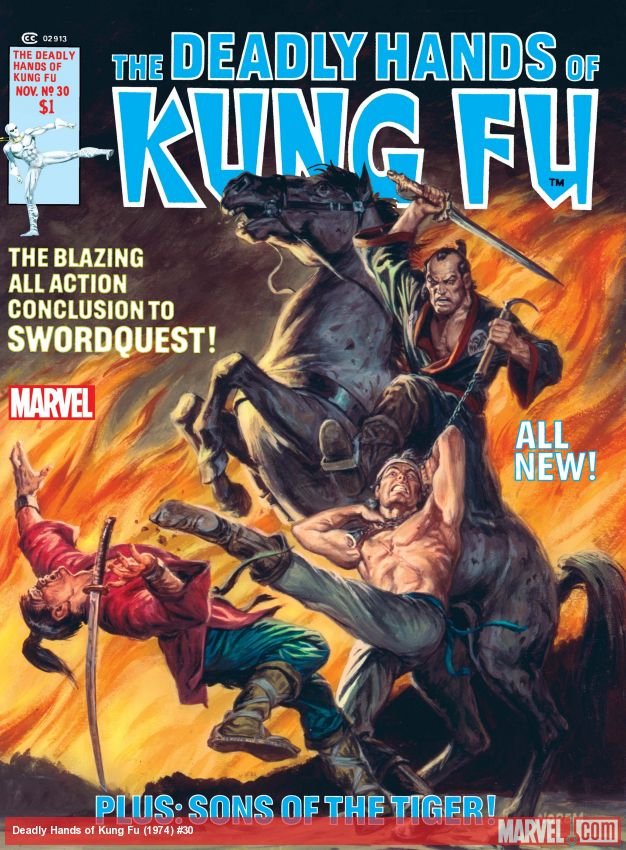 Cover of Deadly Hands Of Kung Fu (1974) - #30