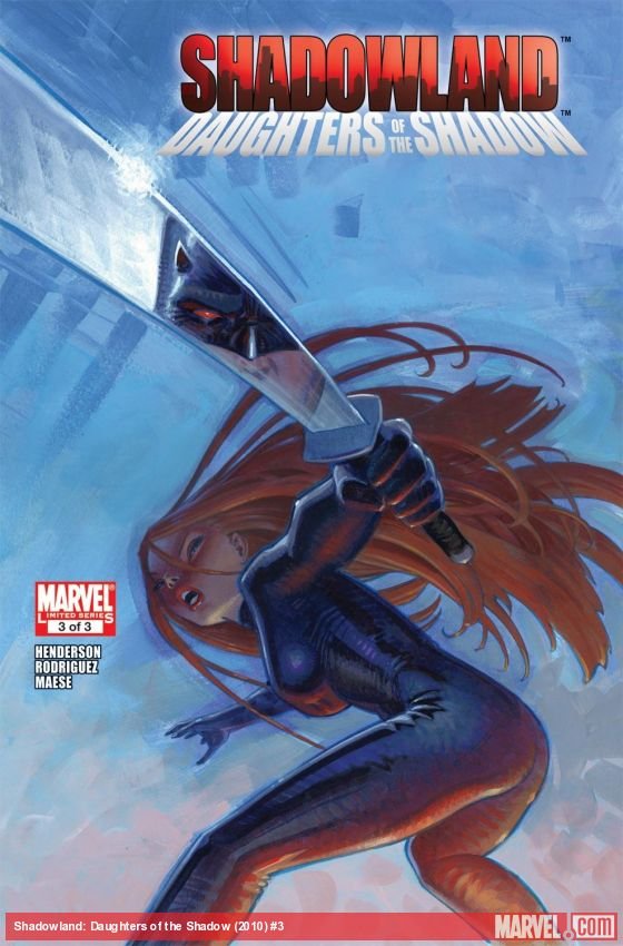 Cover of Shadowland: Daughters Of The Shadow (2010) - #3