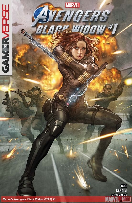 Cover of Marvel's Avengers: Black Widow (2020) - #1