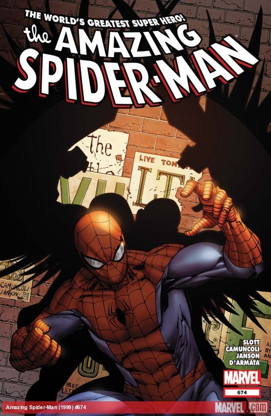 Cover of The Amazing Spider-Man (1999) - #674