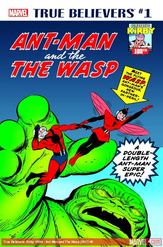 Cover of True Believers: Kirby 100th - Ant-Man and The Wasp (2017) - #1