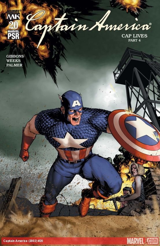 Cover of Captain America (2002) - #20