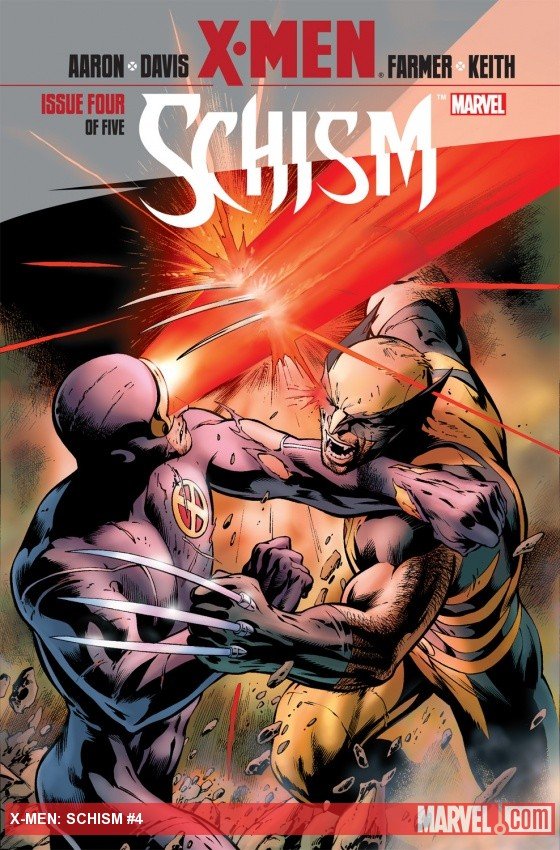 Cover of X-Men: Schism (2011) - #4
