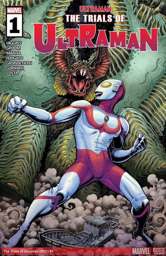 Cover of The Trials Of Ultraman (2021) - #1