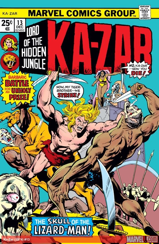 Cover of Ka-Zar (1974) - #13
