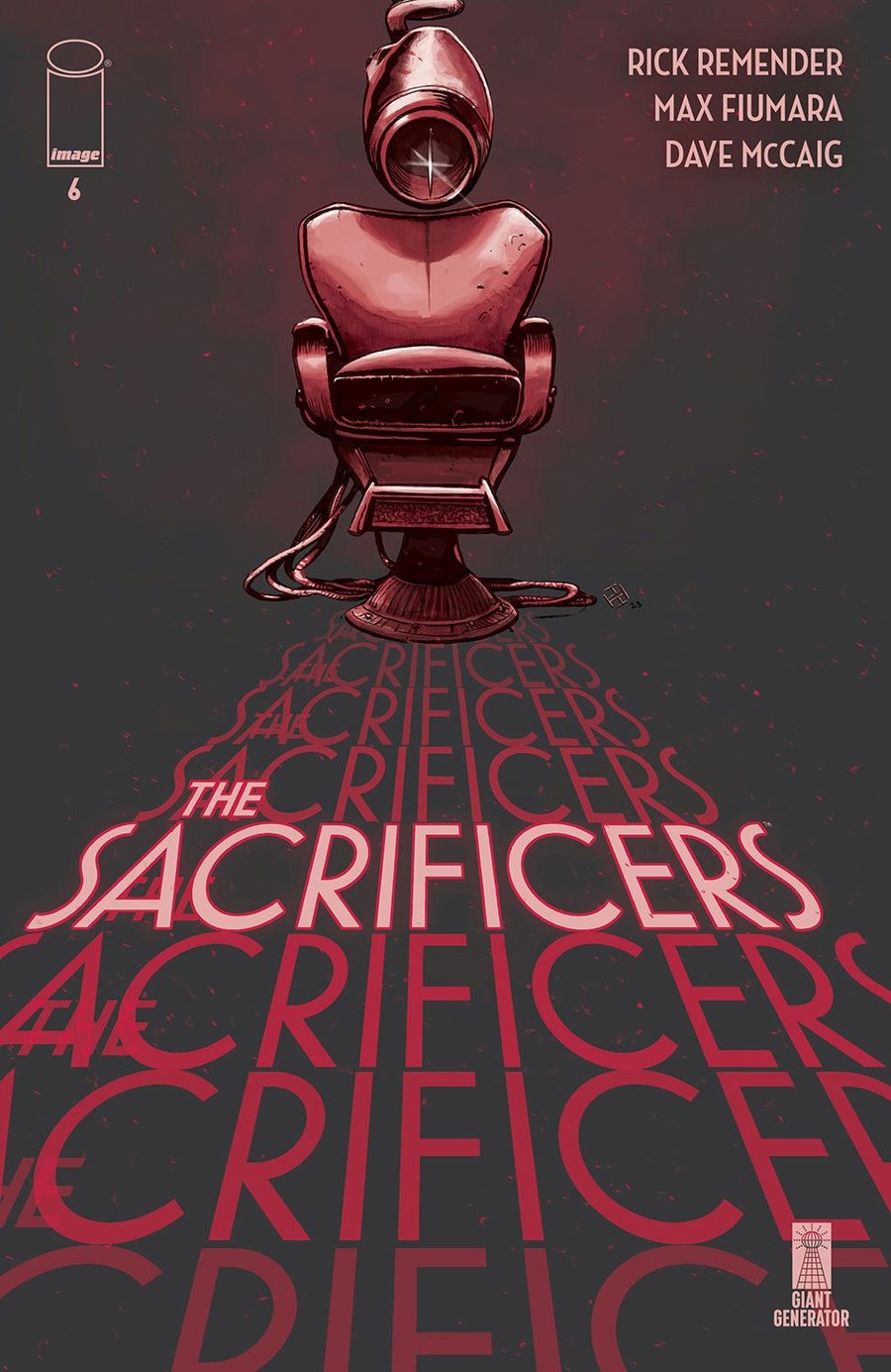 Cover of The Sacrificers (2023) - #6