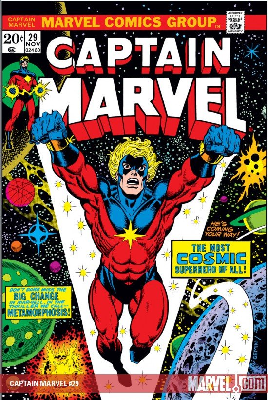 Cover of Captain Marvel (1968) - #29