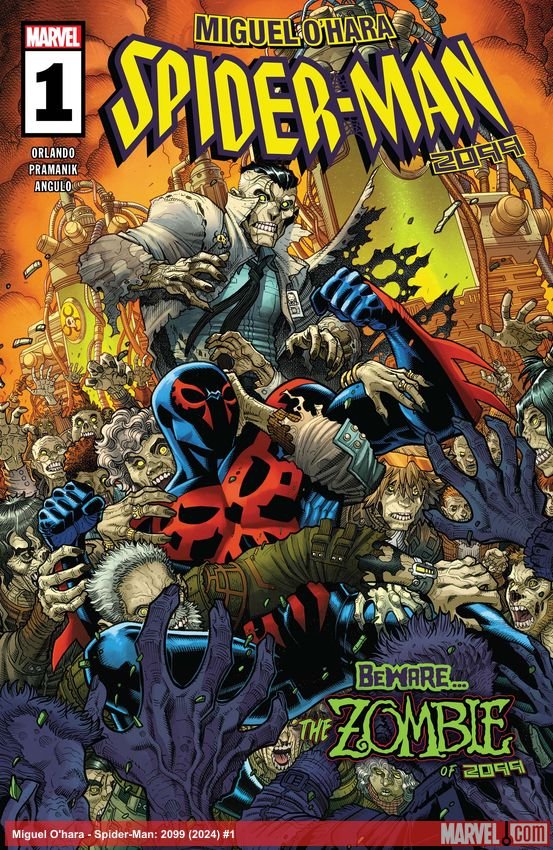 Cover of Miguel O'hara - Spider-Man: 2099 (2024) - #1
