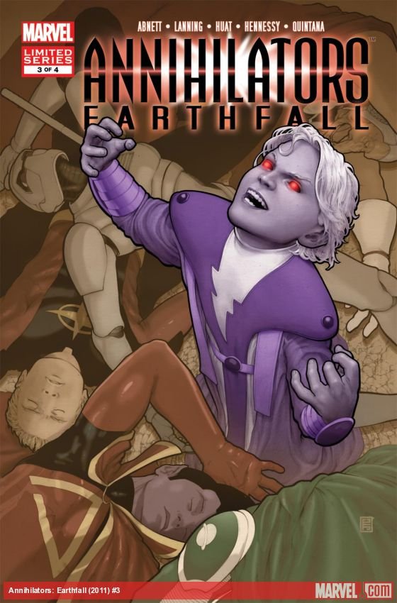 Cover of Annihilators: Earthfall (2011) - #3