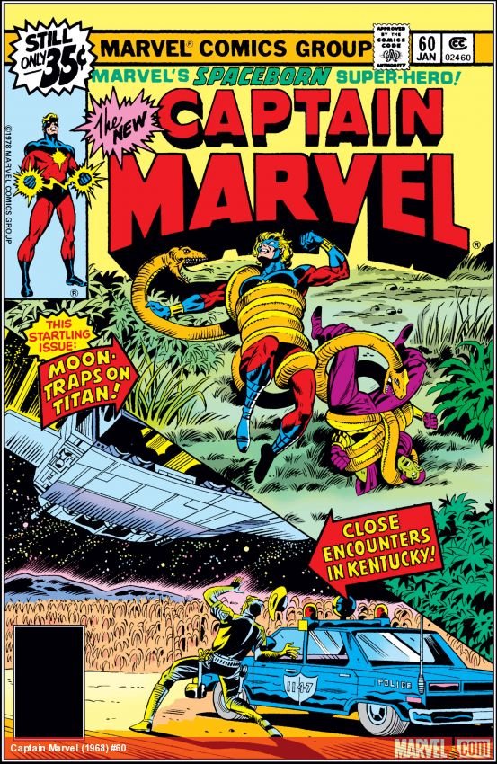 Cover of Captain Marvel (1968) - #60